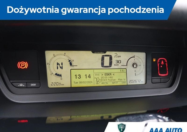 Citroen C4 Grand Picasso cena 21000 przebieg: 202671, rok produkcji 2010 z Józefów małe 106